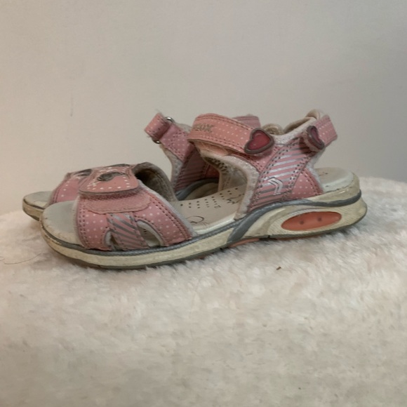 Geox Heart trimmed light up sandals - Picture 3 of 6